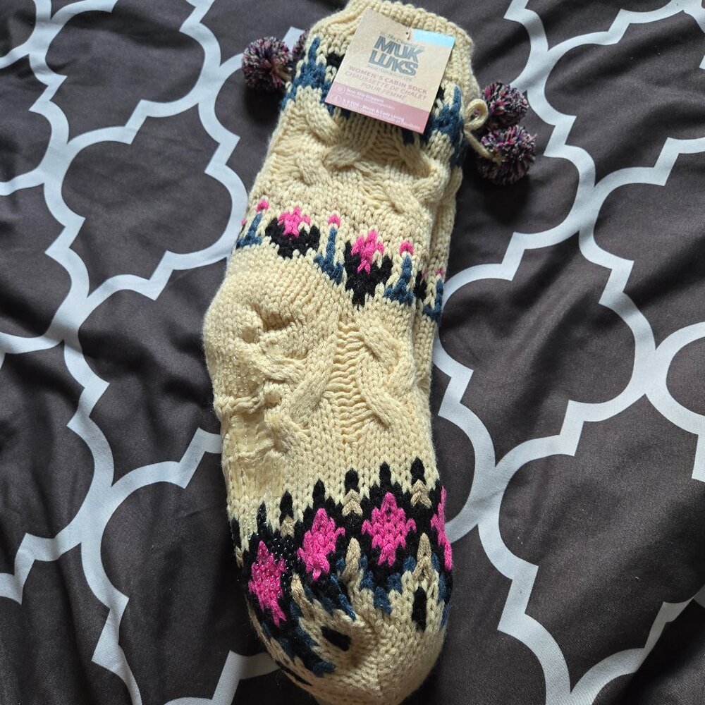 Muk Luks Cabin Socks 2/$20